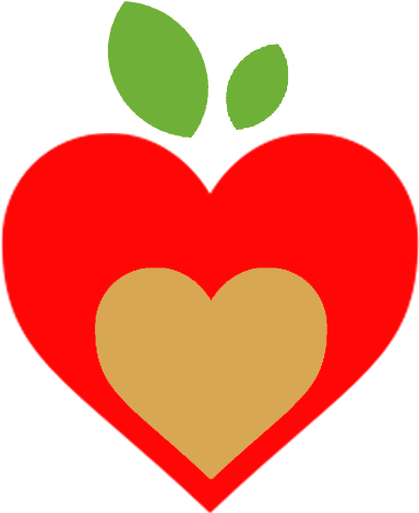 Honeycrisps Official Cutie Mark By Honeycrisp1012 On - Apple Heart Cutie Mark - Free Transparent PNG Clipart Images Download. - Apple Transparent PNG Free Download