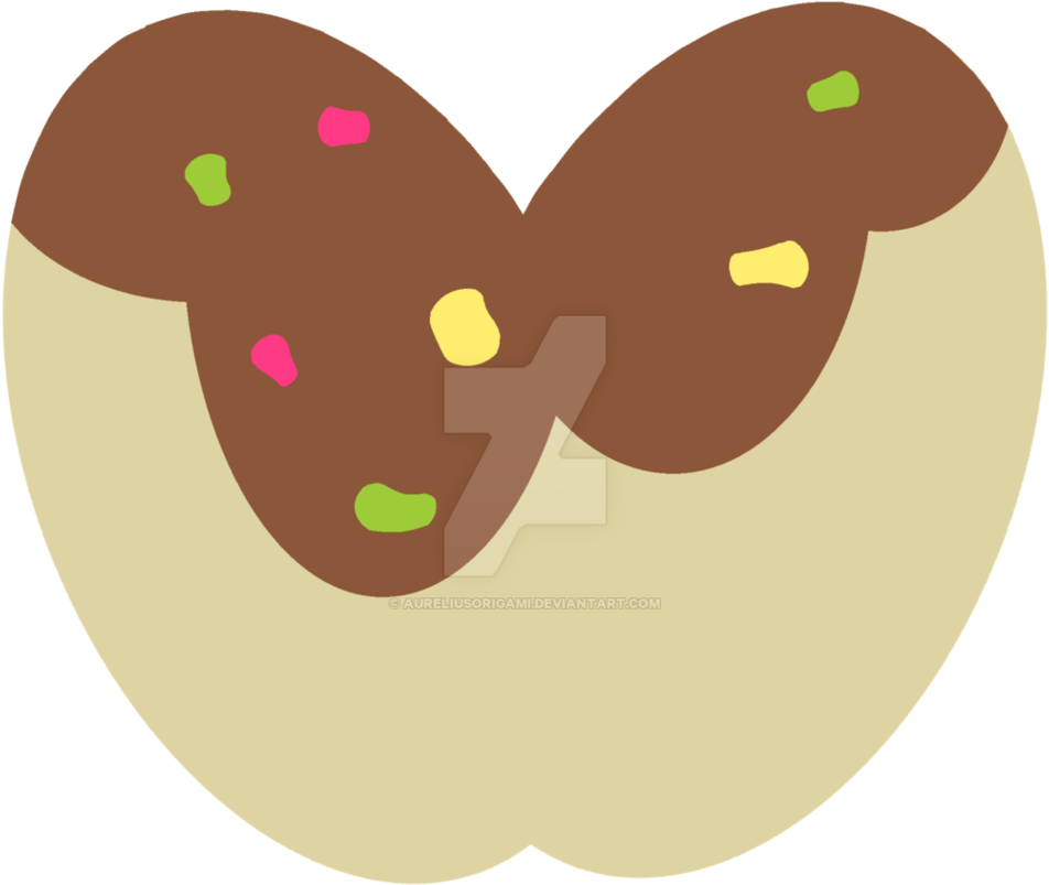 Apple Pear Cutie Mark By Aureliusorigami - Angel Tube Station - Free Transparent PNG Clipart Images Download. - Apple Transparent PNG Free Download