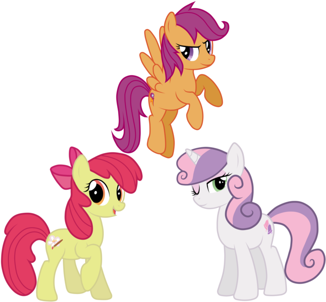 Pony Sweetie Belle Applejack Twilight Sparkle Scootaloo - Mlp Applebloom X Tender Taps - Free Transparent PNG Clipart Images Download. - Apple Transparent PNG Free Download