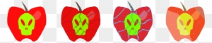 Pony Pov Series Cutie Marks- Poison Apple By Kendell2 - Mlp Poison Apple - Free Transparent PNG Clipart Images Download. - Apple Transparent PNG Free Download