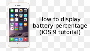 Here's How To Display Battery Percentage On Apple Iphone - Iphone - Free Transparent PNG Clipart Images Download. - Apple Transparent PNG Free Download