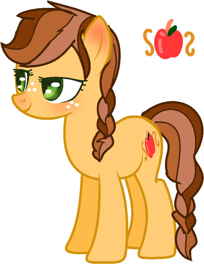 Apple Gold By Sylveontriestodraw - Cartoon - Free Transparent PNG Clipart Images Download. - Apple Transparent PNG Free Download