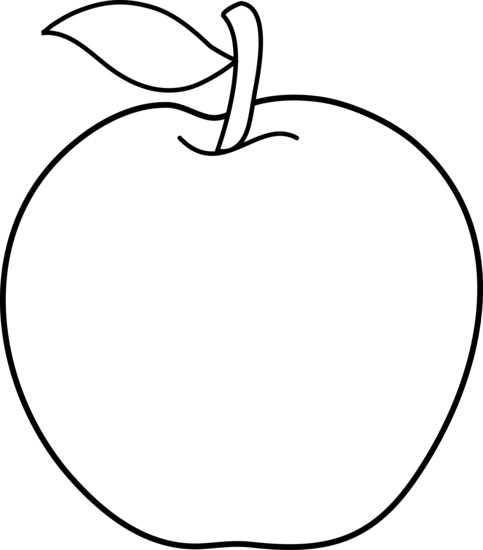Incredible Black And White Pictures Of Fruits Black - Cartoon Apple Black And White - Free Transparent PNG Clipart Images Download. - Apple Transparent PNG Free Download