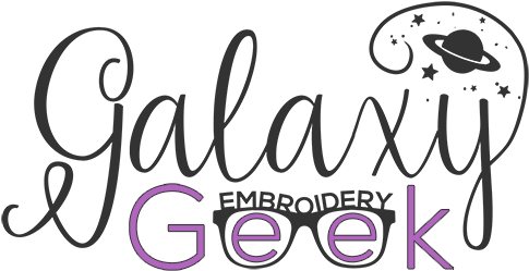 Galaxy Geek Embroidery - Girls Will Be Girls - Tammy Apple Canvas Art Print - Free Transparent PNG Clipart Images Download. - Apple Transparent PNG Free Download