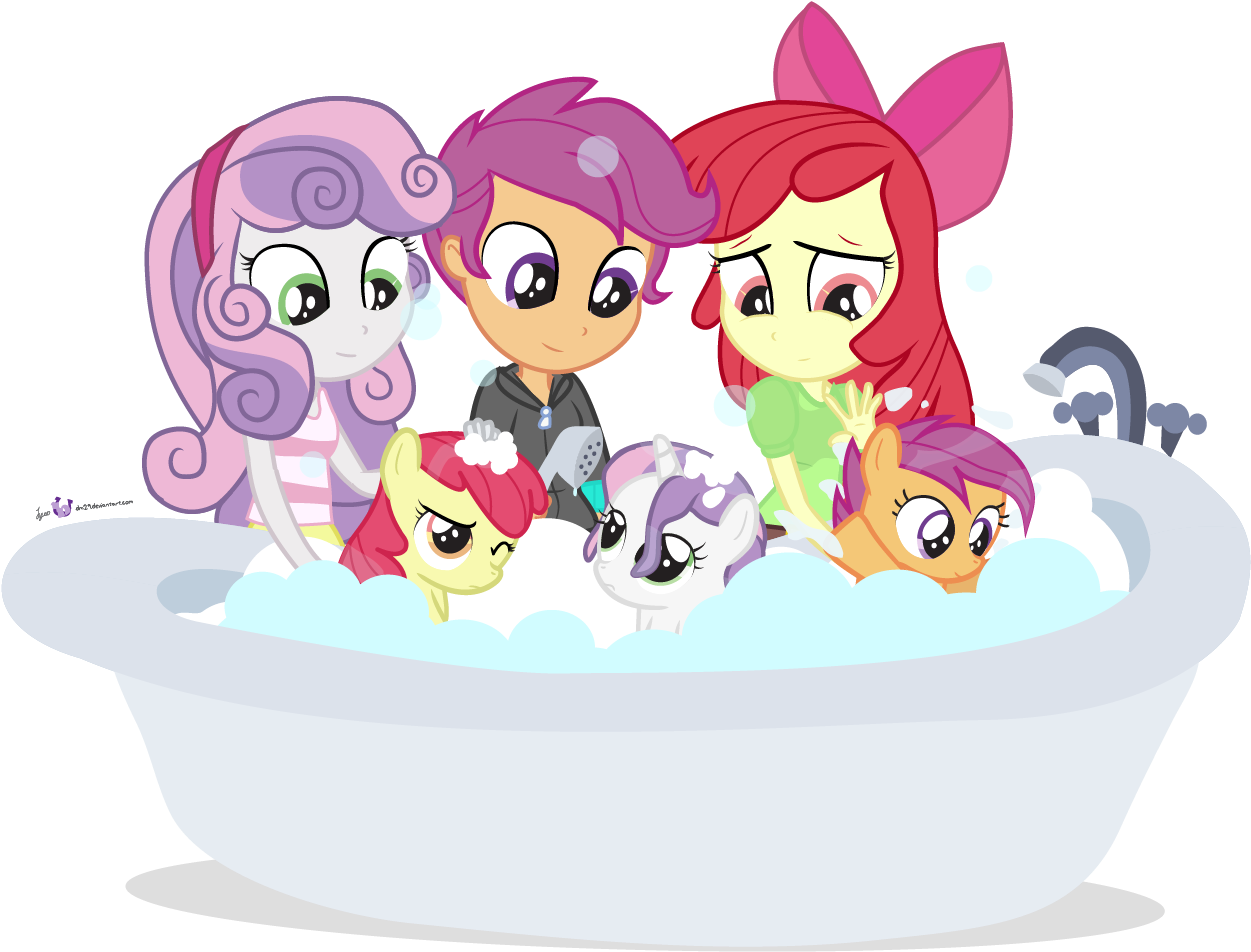 Apple Bloom, Artist - Apple Bloom Sweetie Belle And Scootaloo Human - Free Transparent PNG Clipart Images Download. - Apple Transparent PNG Free Download