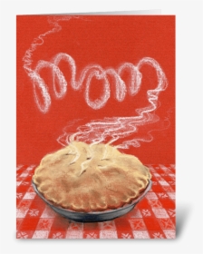 Mom"s Apple Pie Greeting Card - Apple Pie, HD Png Download - Apple Transparent PNG Free Download