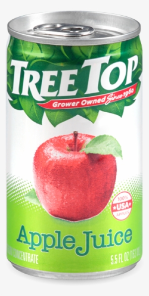 Fruit Juice - Tree Top 100% Apple Juice 48-5.5 Fl. Oz. Cans Transparent PNG - 525x525 - Free Download on - Apple Transparent PNG Free Download