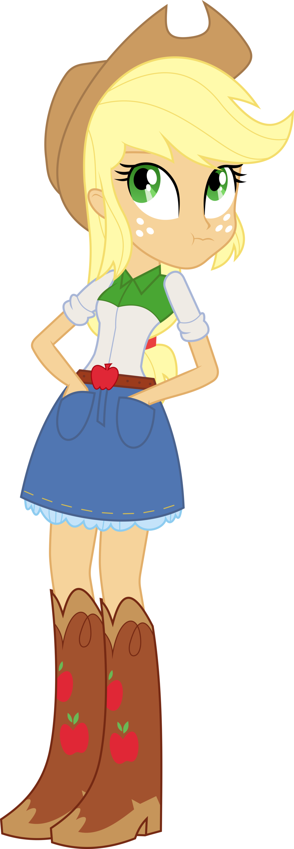Chs Noire By Masemj Applejack - Equestria Girls Apple Jack - Free Transparent PNG Clipart Images Download. - Apple Transparent PNG Free Download