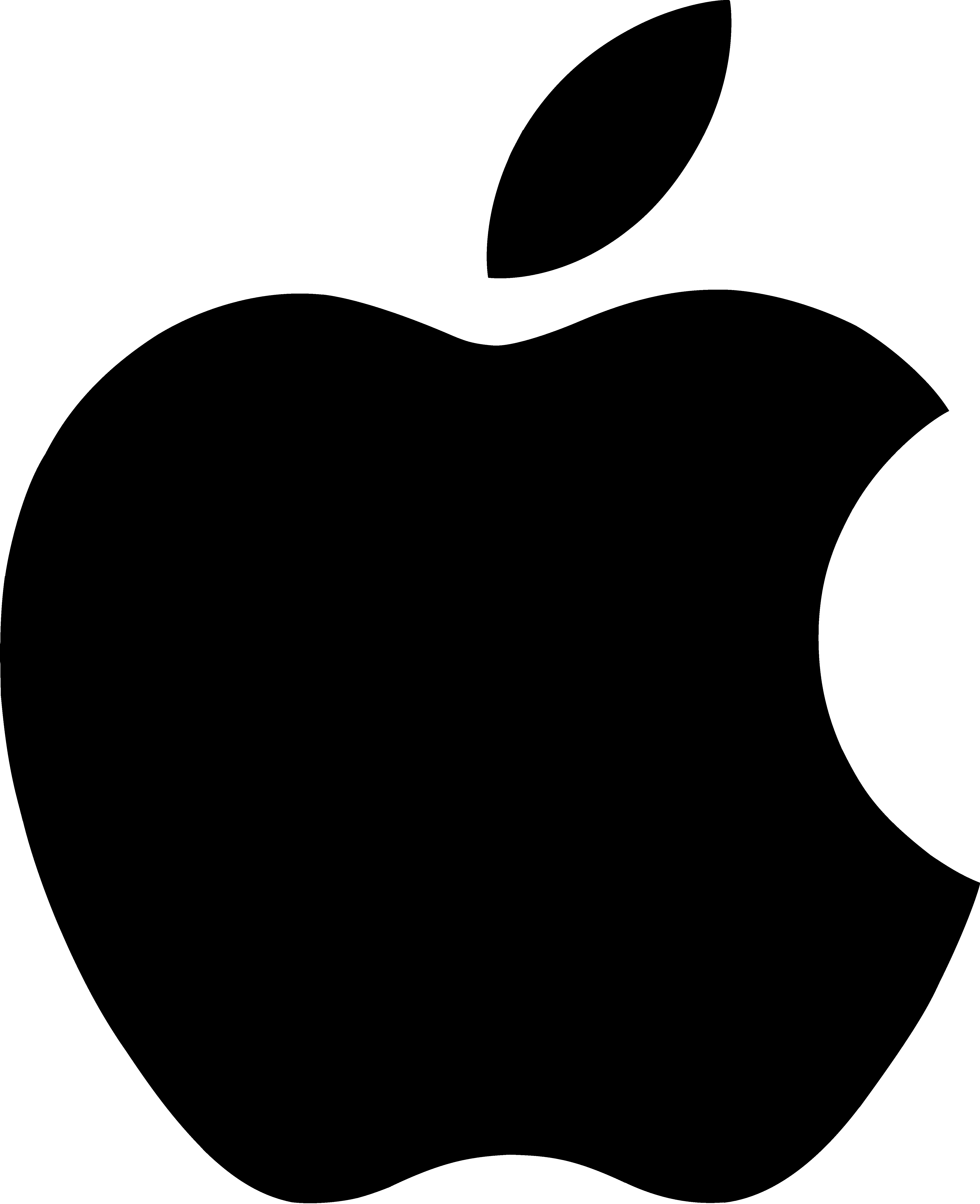 Free Clipart Of Apple Logo - Apple Logo Png Transparent Background - Free Transparent PNG Clipart Images Download. - Apple Transparent PNG Free Download