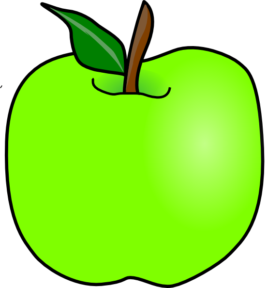 Green Delicious Apple Clip Art - Green Apple Cartoon Clipart - Free Transparent PNG Clipart Images Download. - Apple Transparent PNG Free Download