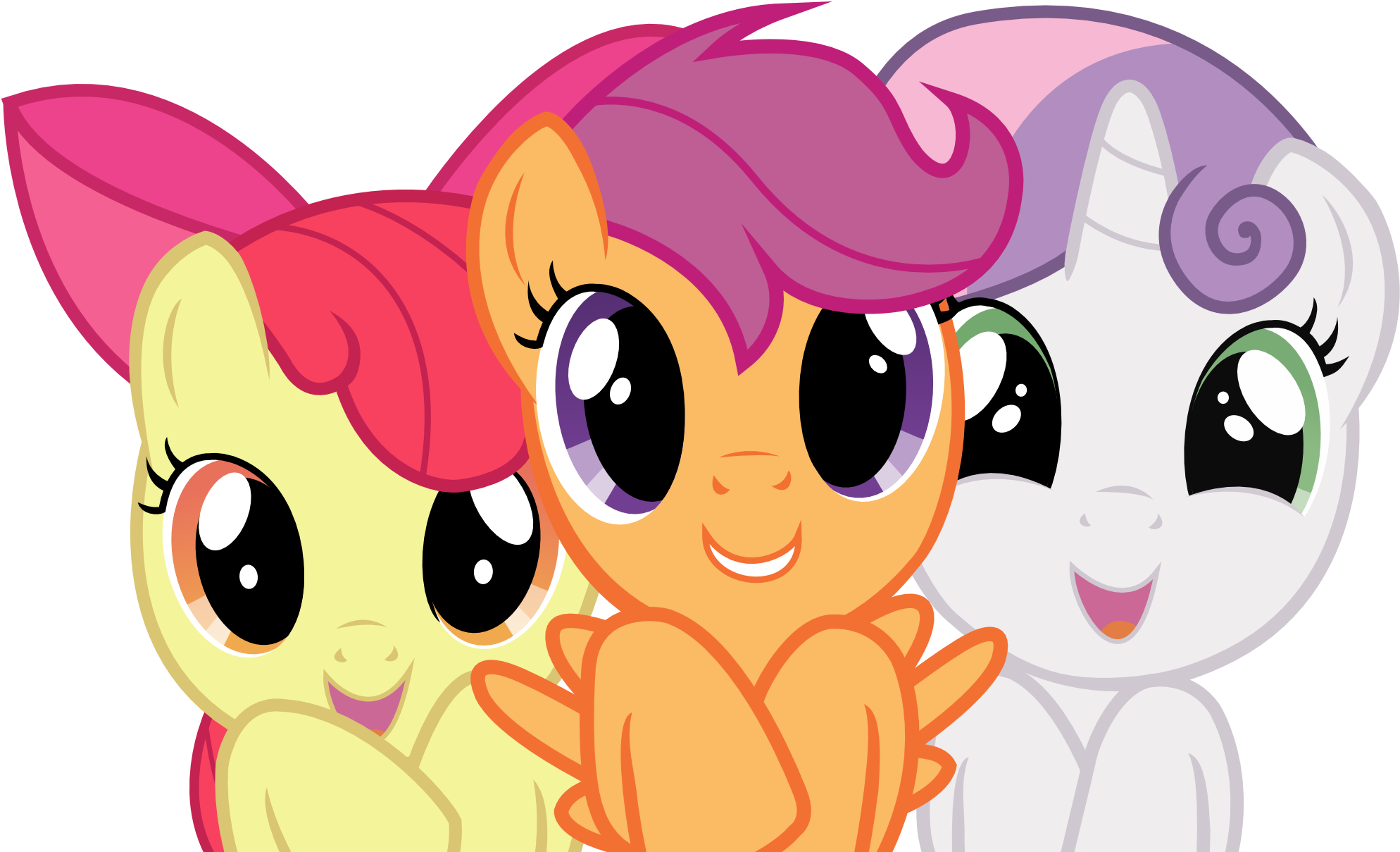 Apple Bloom, Artist - Scootaloo Sweetie Belle And Apple Bloom - Free Transparent PNG Clipart Images Download. - Apple Transparent PNG Free Download