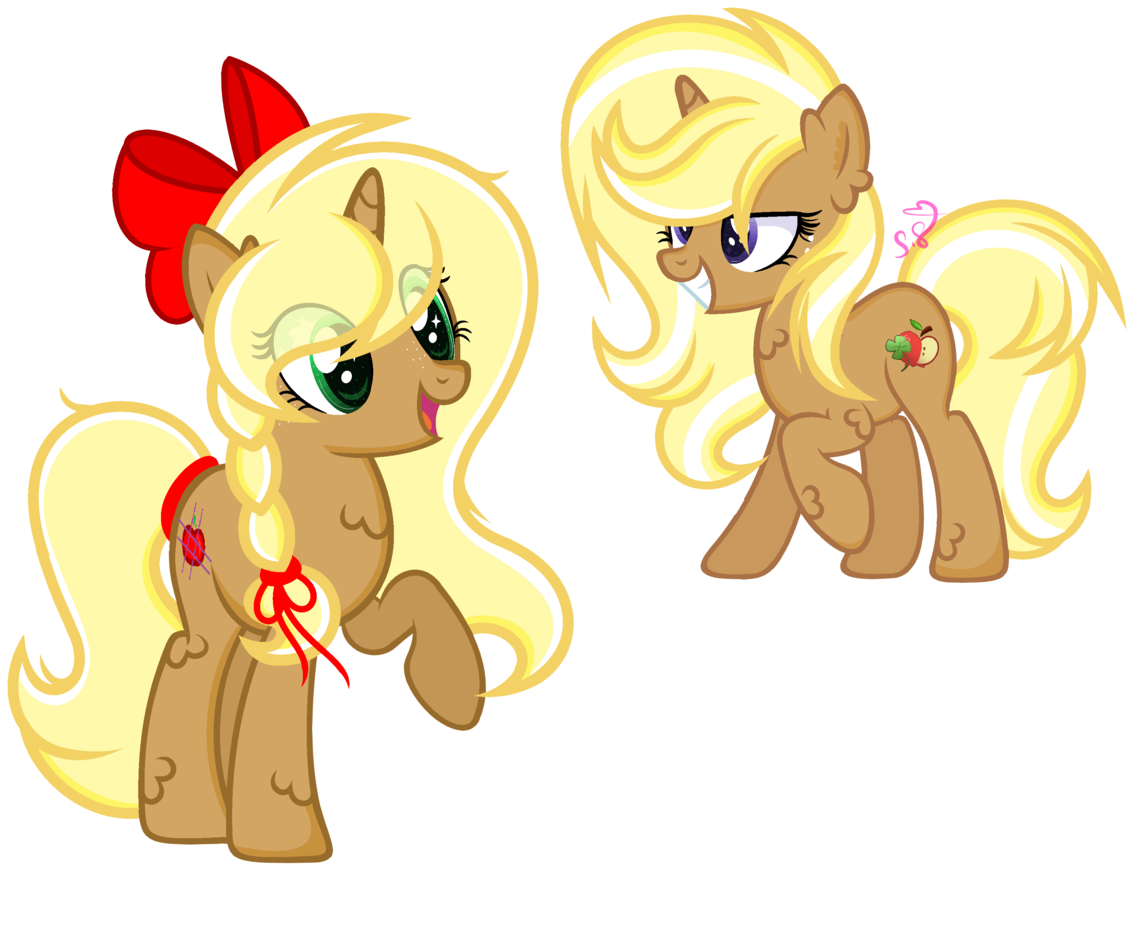 101xsplattyx101, Female, High Res, Mare, Oc, Oc - The Apple Sisters - Free Transparent PNG Clipart Images Download. - Apple Transparent PNG Free Download