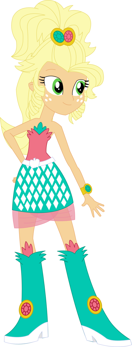My Little Pony Equestria Girls Applejack Dress - Apple Jack Eg Shake Things Up - Free Transparent PNG Clipart Images Download. - Apple Transparent PNG Free Download