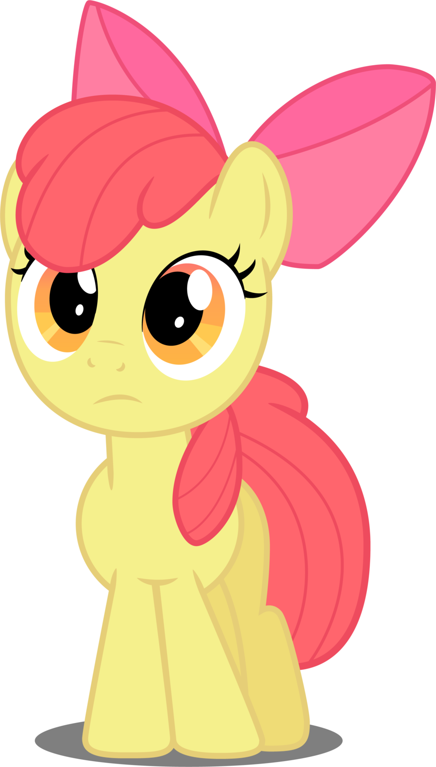 Apple Bloom In Perplexity By Felix-kot - My Little Pony Apple Bloom Front - Free Transparent PNG Clipart Images Download. - Apple Transparent PNG Free Download