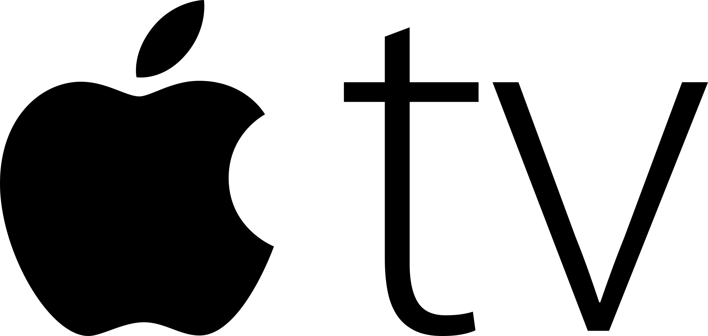 Apple Tv Logo Black And White - Apple Tv Logo Png - Free Transparent PNG Clipart Images Download. - Apple Transparent PNG Free Download