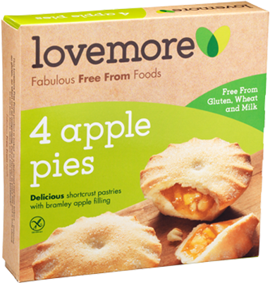 Nutrition - Lovemore Gluten & Wheat Free Apple Pies Transparent PNG - 460x460 - Free Download on - Apple Transparent PNG Free Download