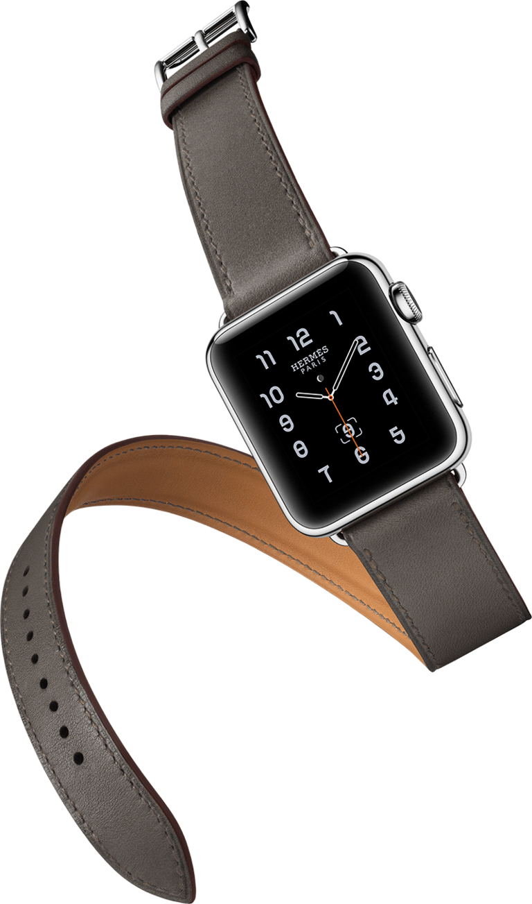 Watches Png Image - Apple Watch Hermes Band Grey - Free Transparent PNG Clipart Images Download. - Apple Transparent PNG Free Download