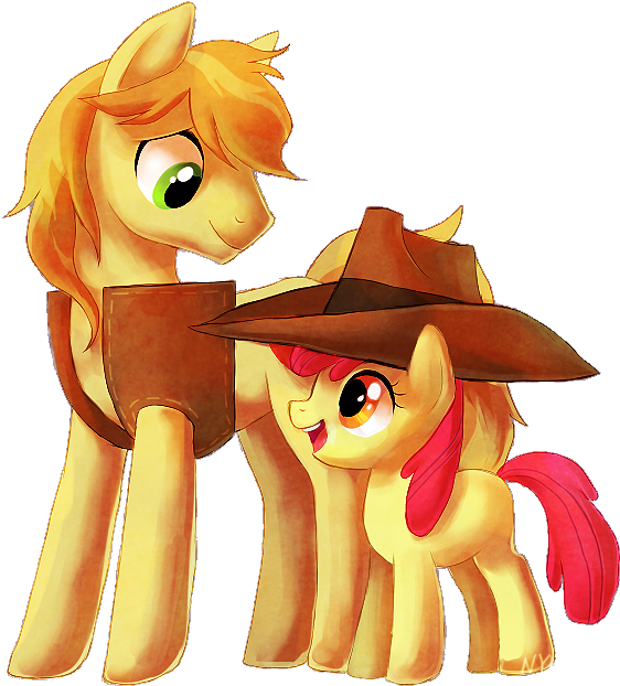 My Little Pony Fanfiction Archive Fanfiction - My Little Pony Apple Bloom And Braeburn - Free Transparent PNG Clipart Images Download. - Apple Transparent PNG Free Download