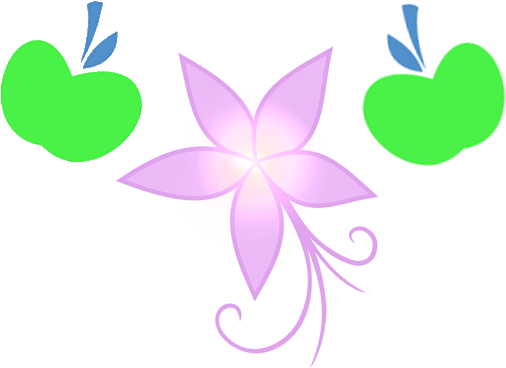 Apple Shy's New Cutie Mark By Galaxyswirlsyt - Mlp Apple Shy Cutie Mark - Free Transparent PNG Clipart Images Download. - Apple Transparent PNG Free Download