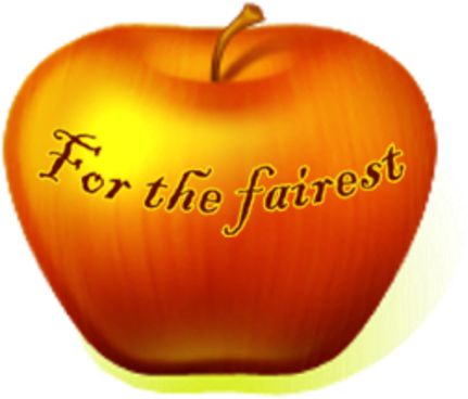 "for The Fairest" - Golden Apple Of Troy Transperent Background - Free Transparent PNG Clipart Images Download. - Apple Transparent PNG Free Download