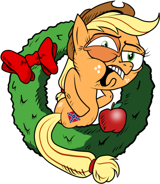 Jappleack Apple Holiday Special Ornament By Southparktaoist - Apple - Free Transparent PNG Clipart Images Download. - Apple Transparent PNG Free Download