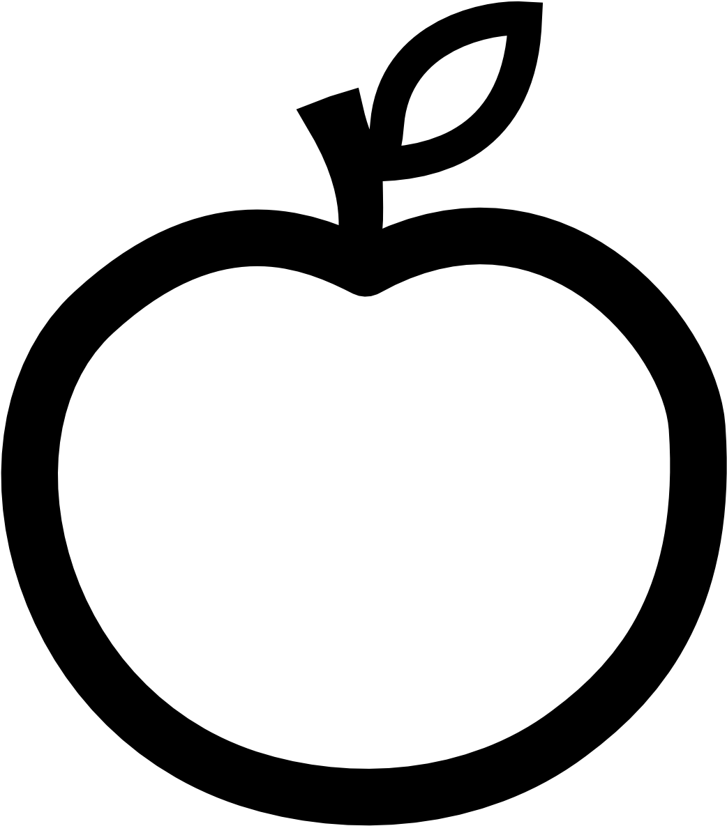 White Apple Cliparts Free Download Clip Art Free Clip - White And Black Apple - Free Transparent PNG Clipart Images Download. - Apple Transparent PNG Free Download