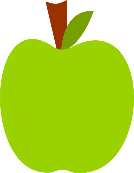 Apple Clipart Clear Background - Green Apple Clip Art Png - Free Transparent PNG Clipart Images Download. - Apple Transparent PNG Free Download