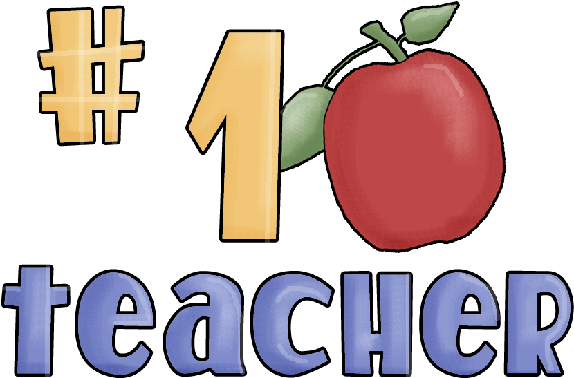 Com, Custom Candy Wrappers And Other Party Favors - #1 Teacher Apple Clipart - Free Transparent PNG Clipart Images Download. - Apple Transparent PNG Free Download