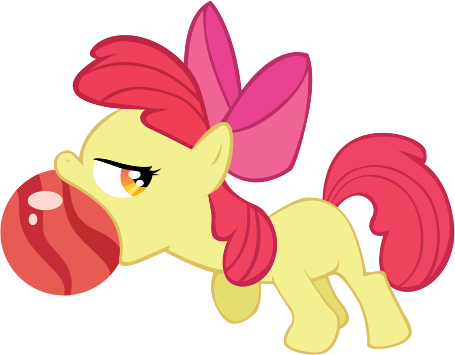 Apple Bloom Red Pink Cartoon Mammal Vertebrate Horse - Apple Bloom - Free Transparent PNG Clipart Images Download. - Apple Transparent PNG Free Download