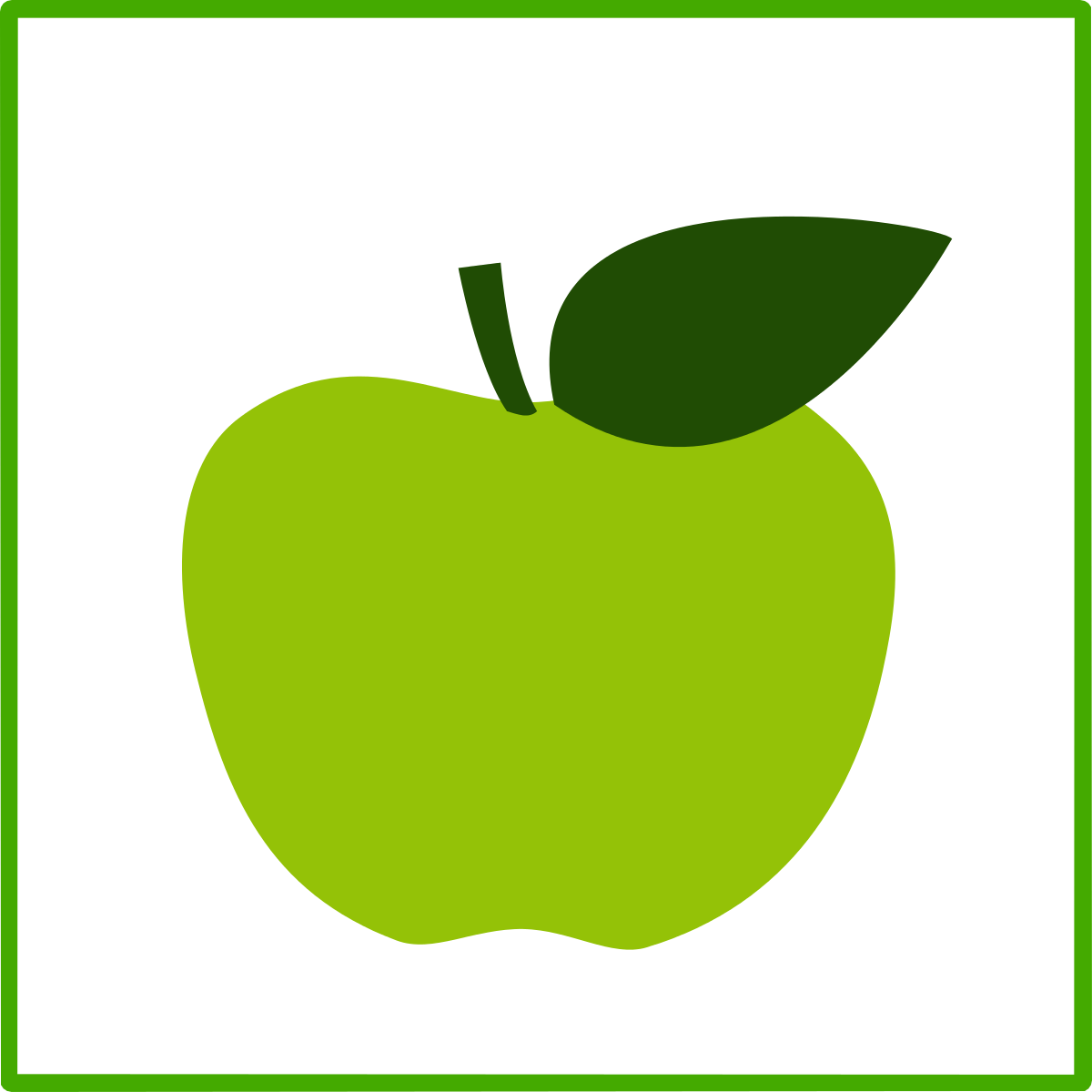 Eco Green Apple, Icon Clipart By Dominiquechappard - Green Apple Icon Transparent PNG - 1200x1200 - Free Download on - Apple Transparent PNG Free Download