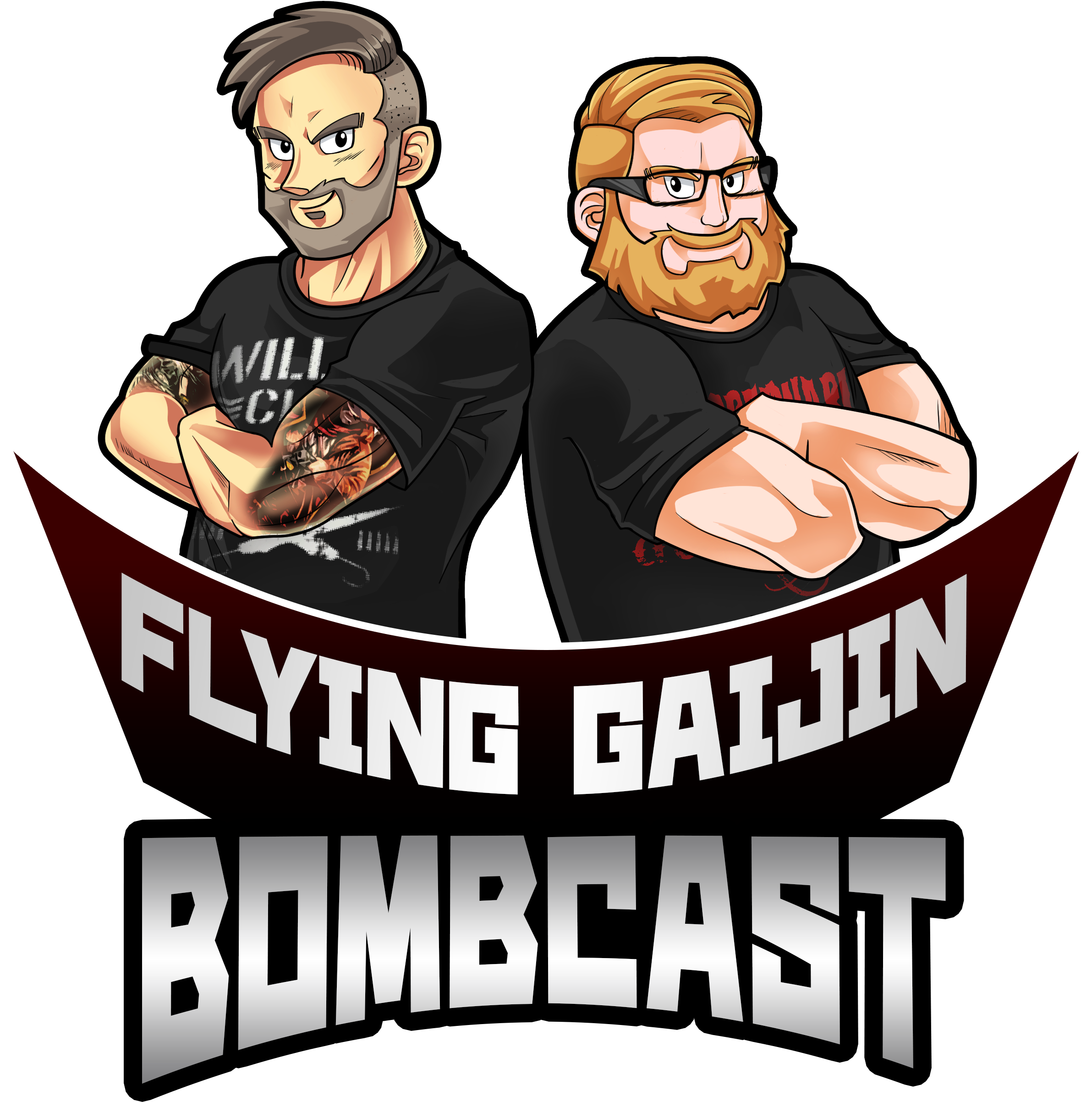 Flying Gaijin Bombcast By Matt Thompson & Zachary Randall - Illustration Transparent PNG - 2500x2500 - Free Download on - Apple Transparent PNG Free Download