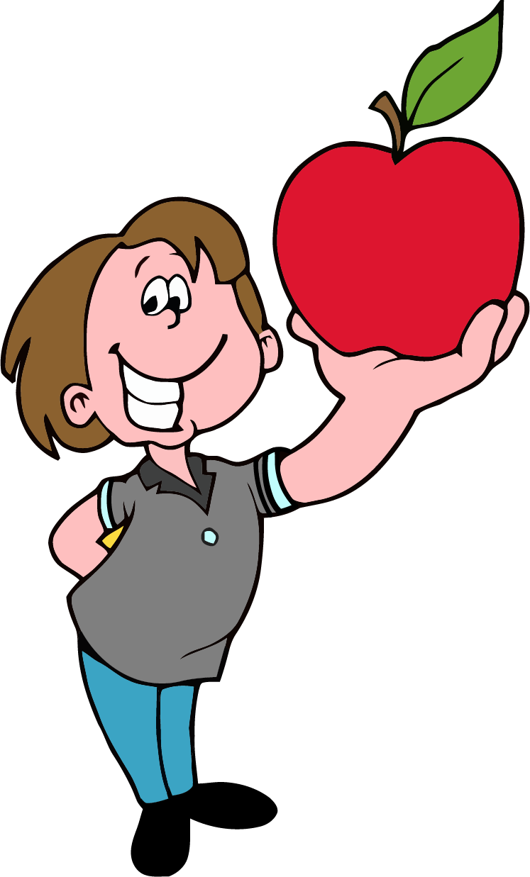 School Boy Apple Png Clipart - Holding An Apple Clip Art - Free Transparent PNG Clipart Images Download. - Apple Transparent PNG Free Download