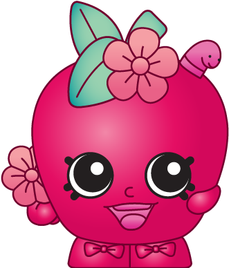 Herramienta De Shopkins Colector - Shopkins Season 1 Apple Blossom - Free Transparent PNG Clipart Images Download. - Apple Transparent PNG Free Download