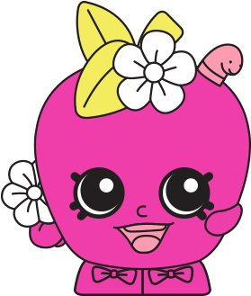 1111 Apple Blossom Rarity Exclusive - Shopkins Pink Apple Blossom Transparent PNG - 400x400 - Free Download on - Apple Transparent PNG Free Download