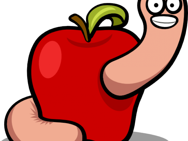 Transparent Background Free On - Worm In Apple Png - Free Transparent PNG Clipart Images Download. - Apple Transparent PNG Free Download
