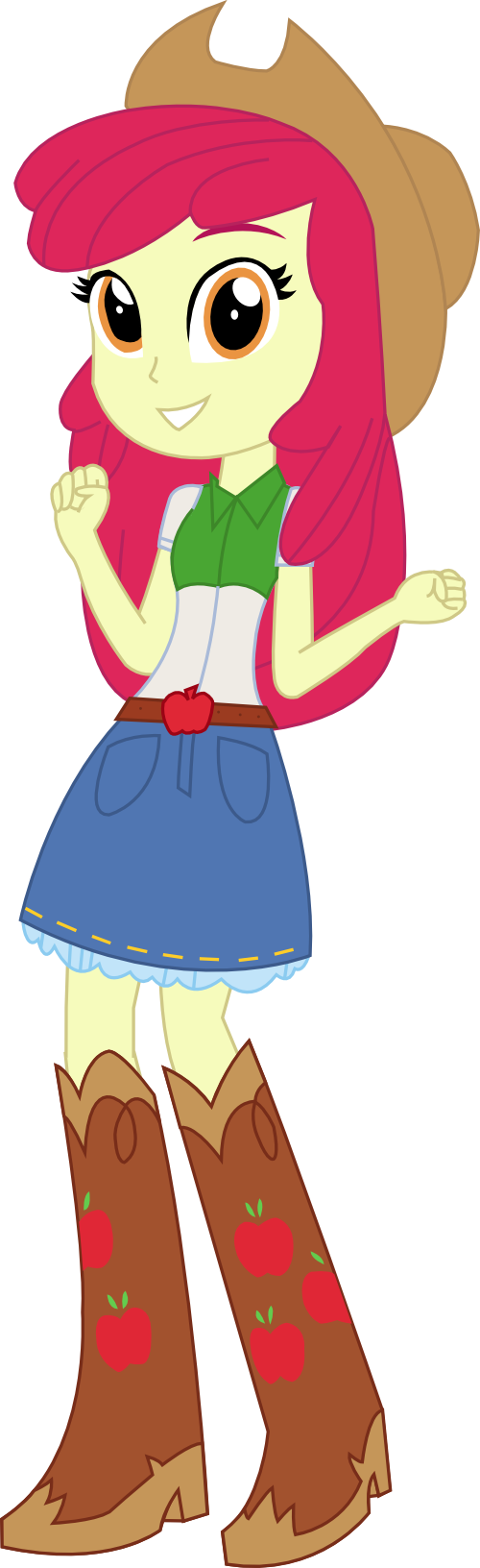 Sketchmcreations Equestria Girls Apple Bloom By Sketchmcreations - My Little Pony Apple Bloom Equestria Girls - Free Transparent PNG Clipart Images Download. - Apple Transparent PNG Free Download