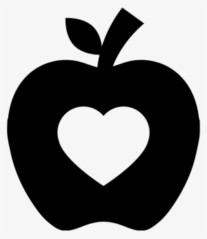 Pair Of Apples Outline Png - Apple Silhouette Transparent PNG - 850x981 - Free Download on - Apple Transparent PNG Free Download