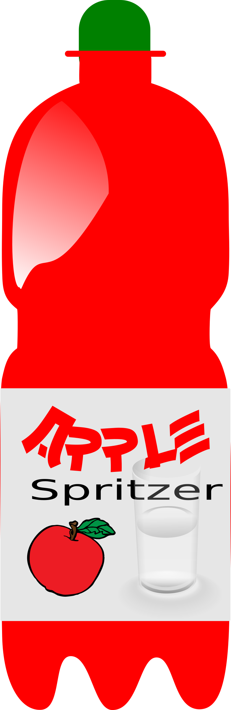 This Free Icons Png Design Of Apple Spritzer Bottle Transparent PNG - 782x2400 - Free Download on - Apple Transparent PNG Free Download