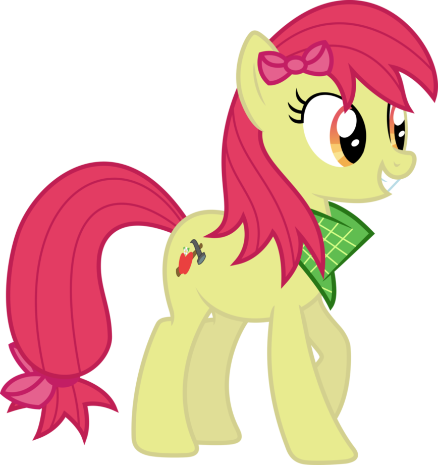 My Little Pony Cutie Mark Crusaders Grown Up - Mlp Apple Bloom Grown Up - Free Transparent PNG Clipart Images Download. - Apple Transparent PNG Free Download