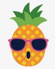 Vector Of Spectacles Glasses Pineapple Download Free - Pineapple With Sunglasses Png, Transparent - Apple Transparent PNG Free Download