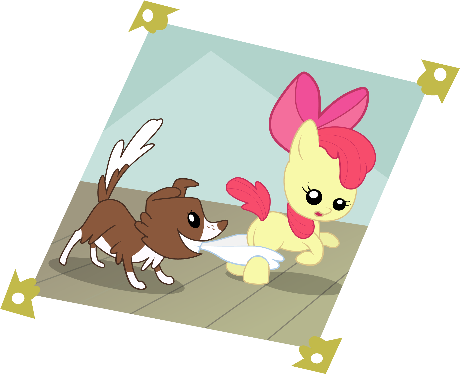 My Little Pony Friendship Is Magic Baby Apple Bloom - My Little Pony Baby Apple Bloom - Free Transparent PNG Clipart Images Download. - Apple Transparent PNG Free Download