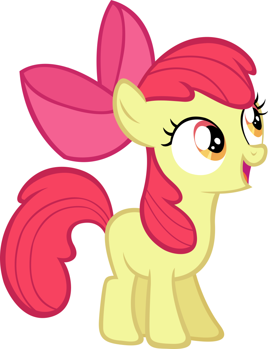 My Little Pony Clipart Apple Bloom - My Little Pony Apple Bloom - Free Transparent PNG Clipart Images Download. - Apple Transparent PNG Free Download