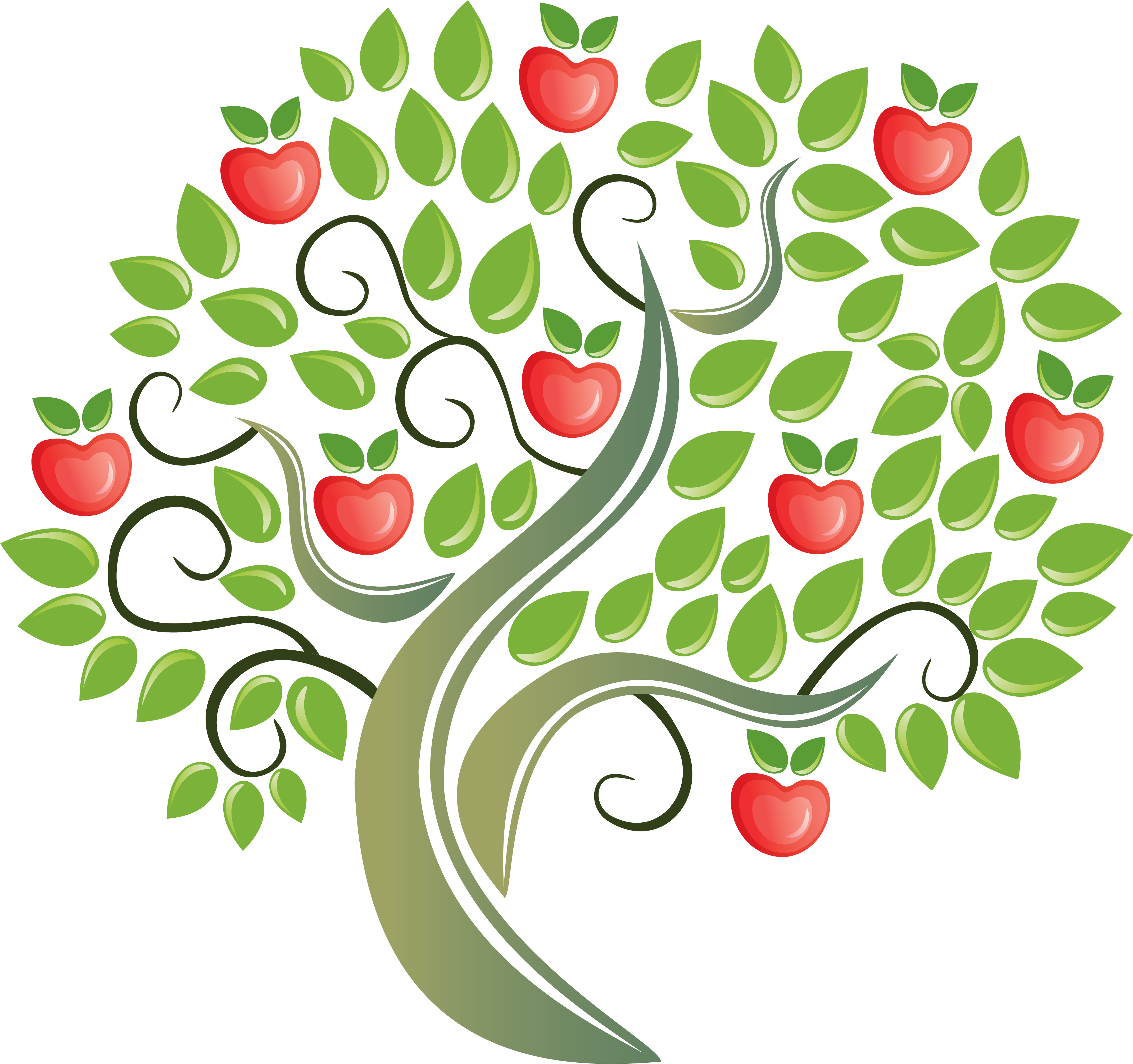 Mis Laminas Para Decoupage - Apple Tree Tote Bag, Adult Unisex, Natural - Free Transparent PNG Clipart Images Download. - Apple Transparent PNG Free Download
