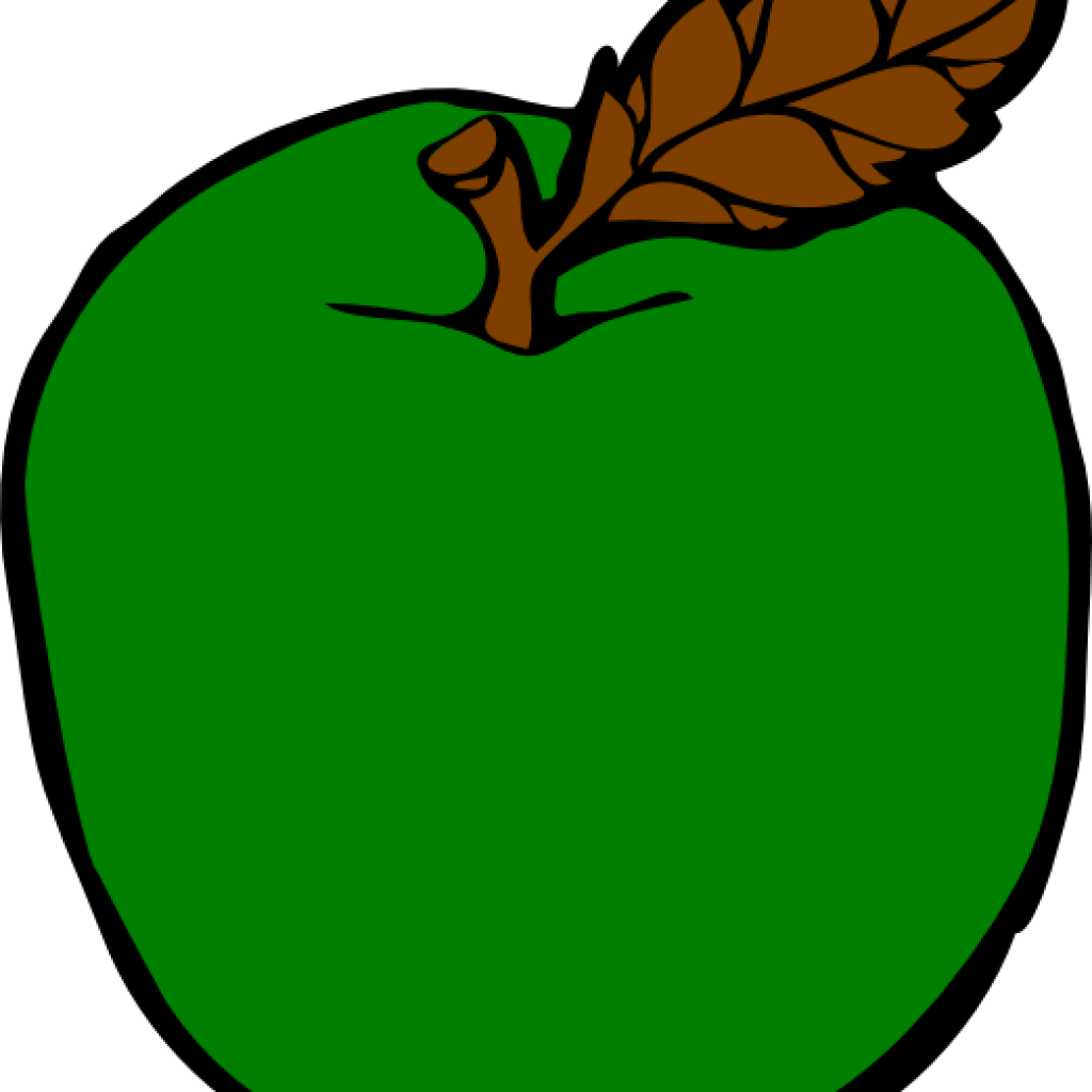 Green Apple Clipart Green Apple Clip Art At Clker Vector - Teacher Clipart Black And White - Free Transparent PNG Clipart Images Download. - Apple Transparent PNG Free Download