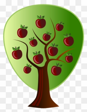 Abstract Crops Apple Tree Clipartsy - Apple Tree Vector Png - Free Transparent PNG Clipart Images Download. - Apple Transparent PNG Free Download