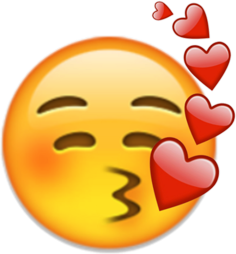 Apple Emoji Faces Emoji Pictures Download Png Emoji - Blushing Kissing Emoji Transparent PNG - 1024x874 - Free Download on - Apple Transparent PNG Free Download