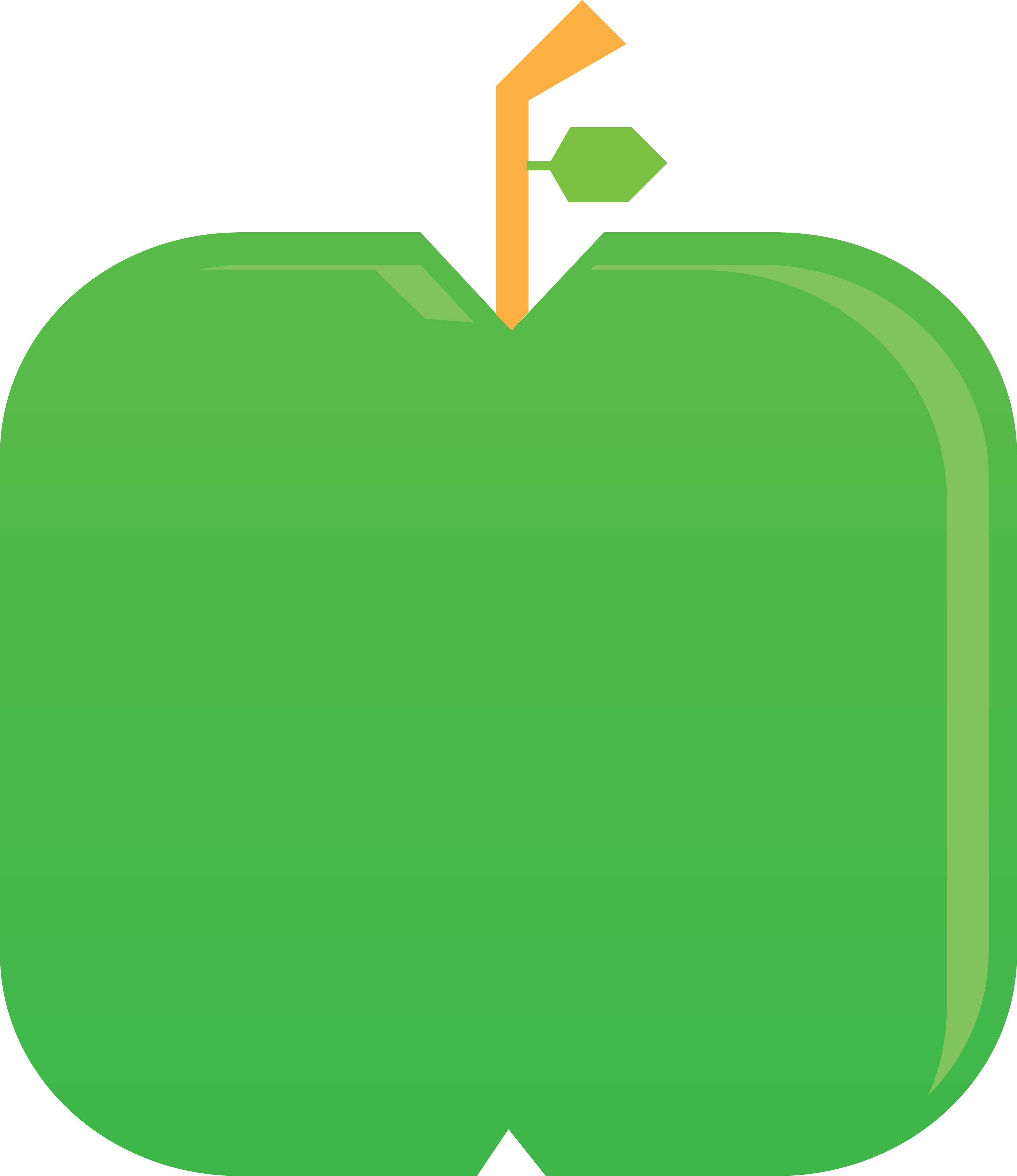 Free Clipart Of A Green Apple - Clip Art - Free Transparent PNG Clipart Images Download. - Apple Transparent PNG Free Download