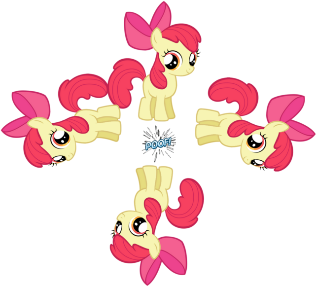 Apple Bloom, Meiosis, Pony Meiosis, Poof, Safe, Wat - Cutie Mark Crusaders Transparent PNG - 655x600 - Free Download on - Apple Transparent PNG Free Download