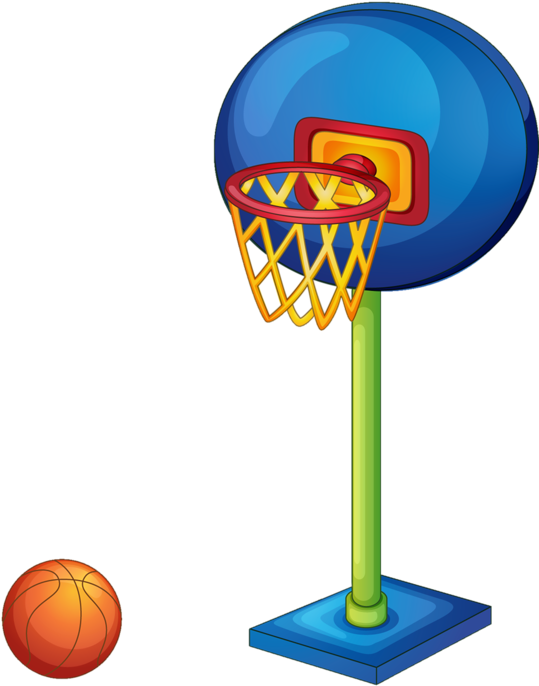 Playground Clipart Basketball - B Is For Basketball, HD Png Download - Basketball Transparent PNG Free Download