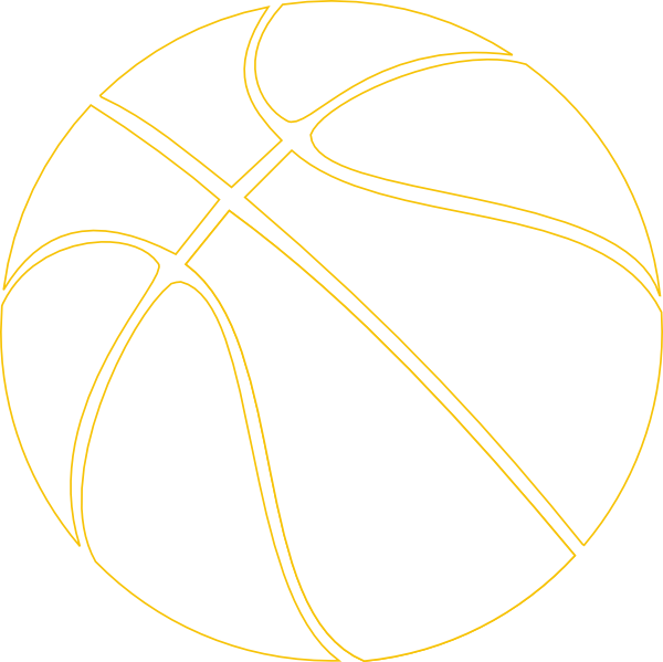 Basketball Outline Clip Art - Triple Crown Basketball - Free Transparent PNG Clipart Images Download. - Basketball Transparent PNG Free Download